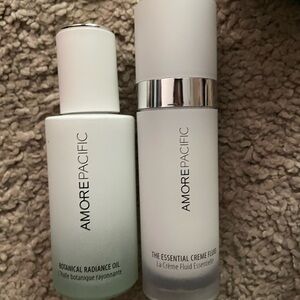 Amore Pacific White Serum and Face Oil Set
